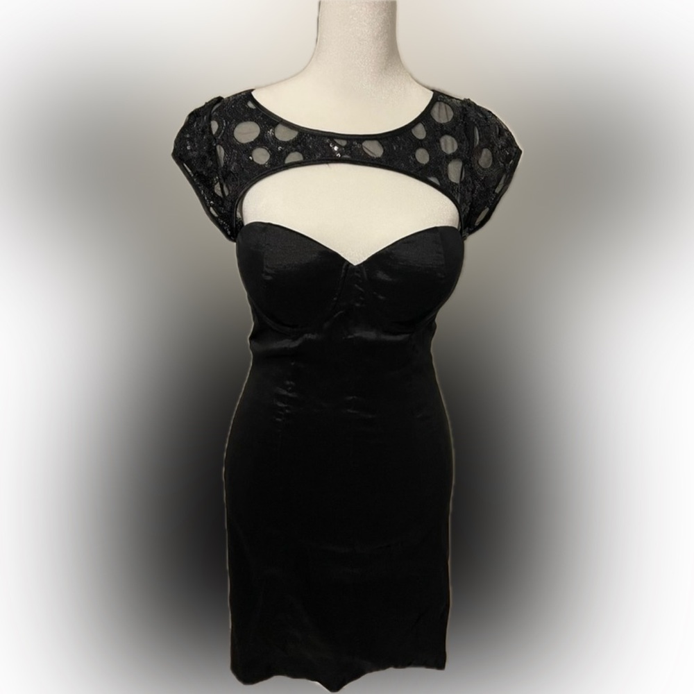 Stunning,black party dress